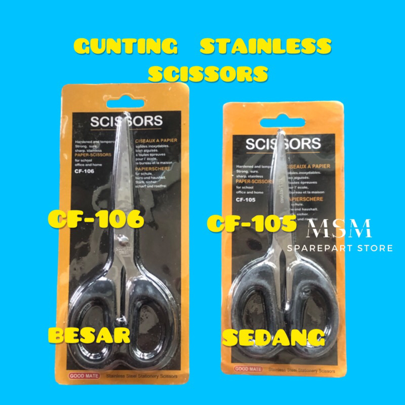 

GUNTING STAINLESS SCISSORS