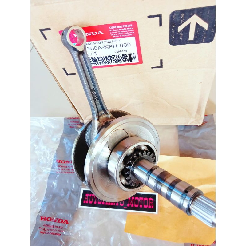 KRUK AS CRANKSHAFT BANDUL HONDA SUPRA X 125 OLD/SUPRA X 125 BATMAN/KARISMA(KPH)
