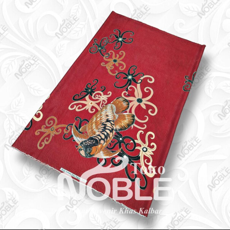 Kain Batik Motif Ikan Arwana