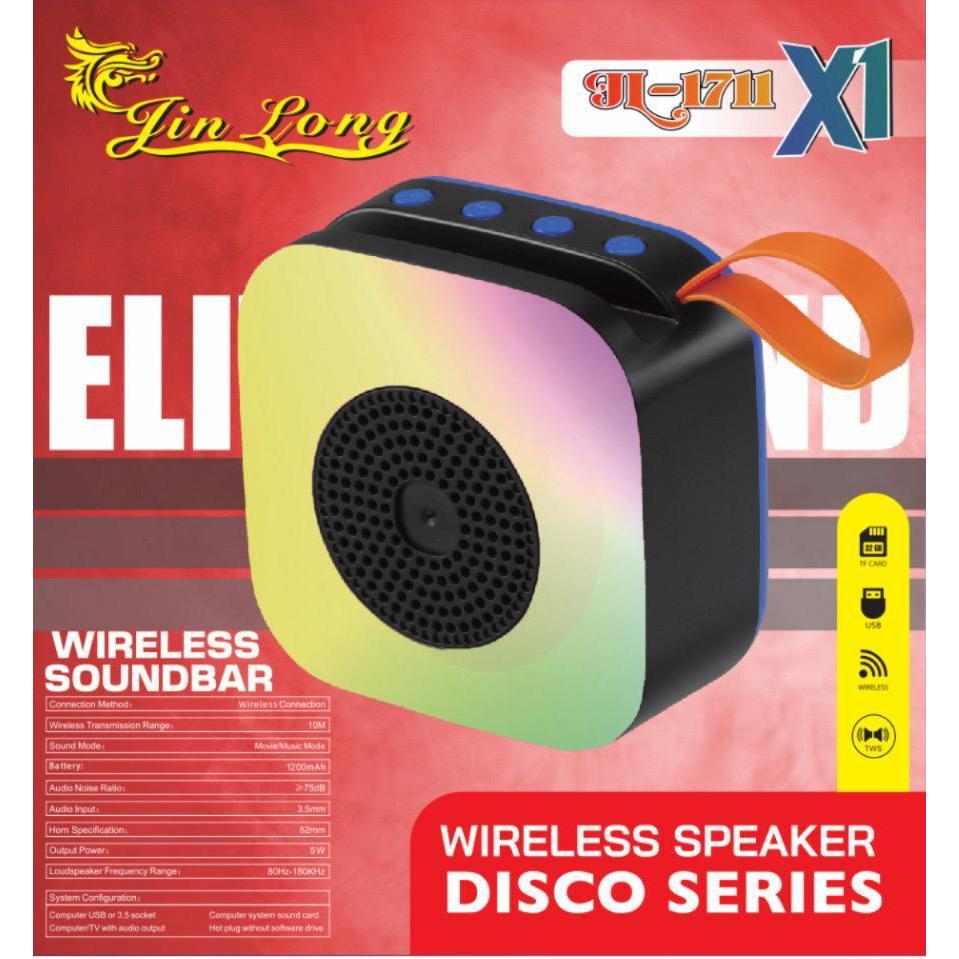 Speaker Mini JINLONG JL 1711 X1 Wireless Portable