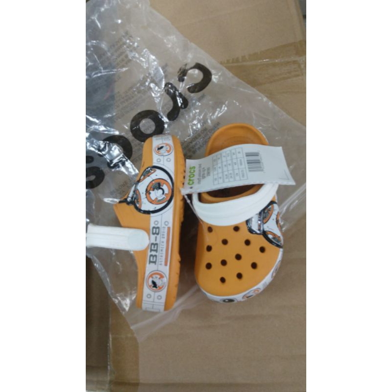 Crocs Star wars bb8 anak cowok karet