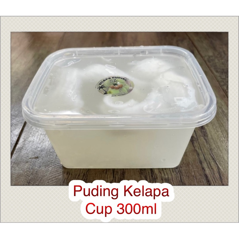 

Puding Kelapa cup 300 ml - Pukel Cup