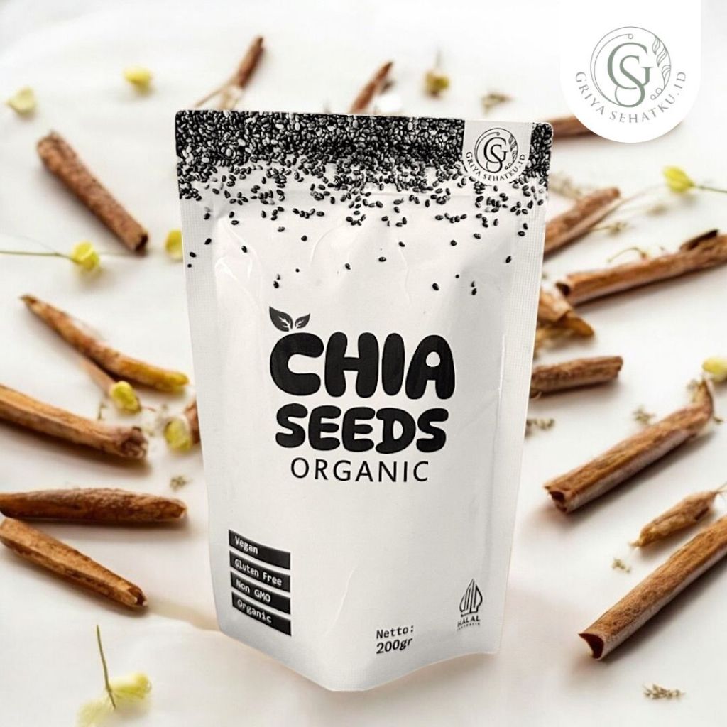 

Black Chiaseeds organik 200gram