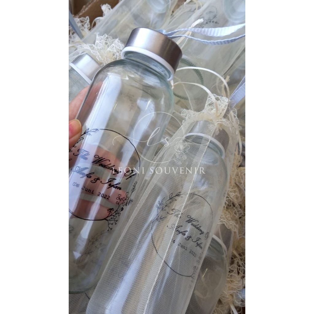 Souvenir Botol 420 ml Bening Kemas Tile