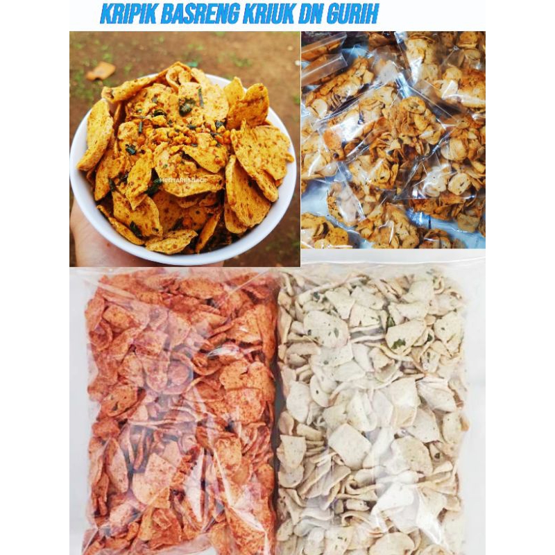 

kripik basreng | cemilan enak