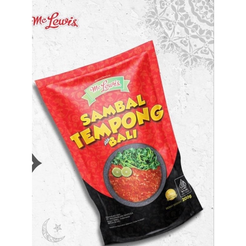 

Mc Lewis Sambal Tempong Bali 200gr