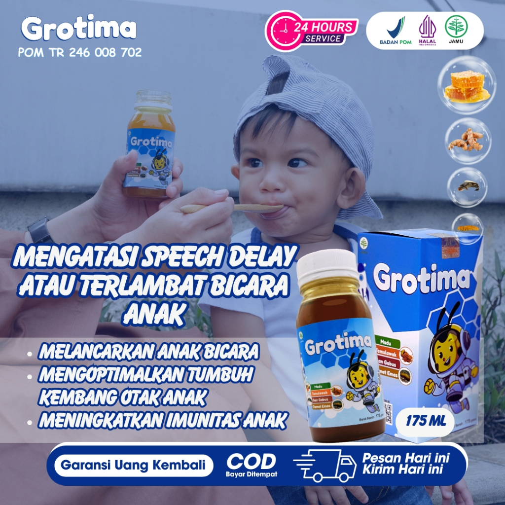 Vitamin Otak Anak Terlambat Bicara / Vitamin Anak Terlambat Bicara / Vitamin Anak Speech Delay