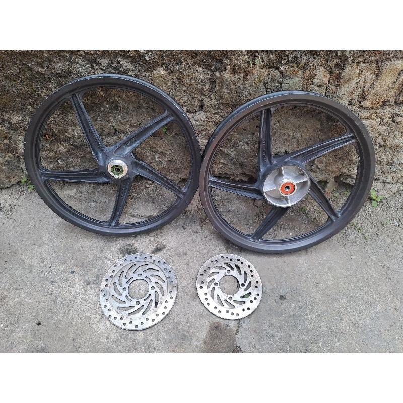 pelek velg roda racing resing palang 5 honda blade125 blade110 blade supra125fi supra125 suprahelmin
