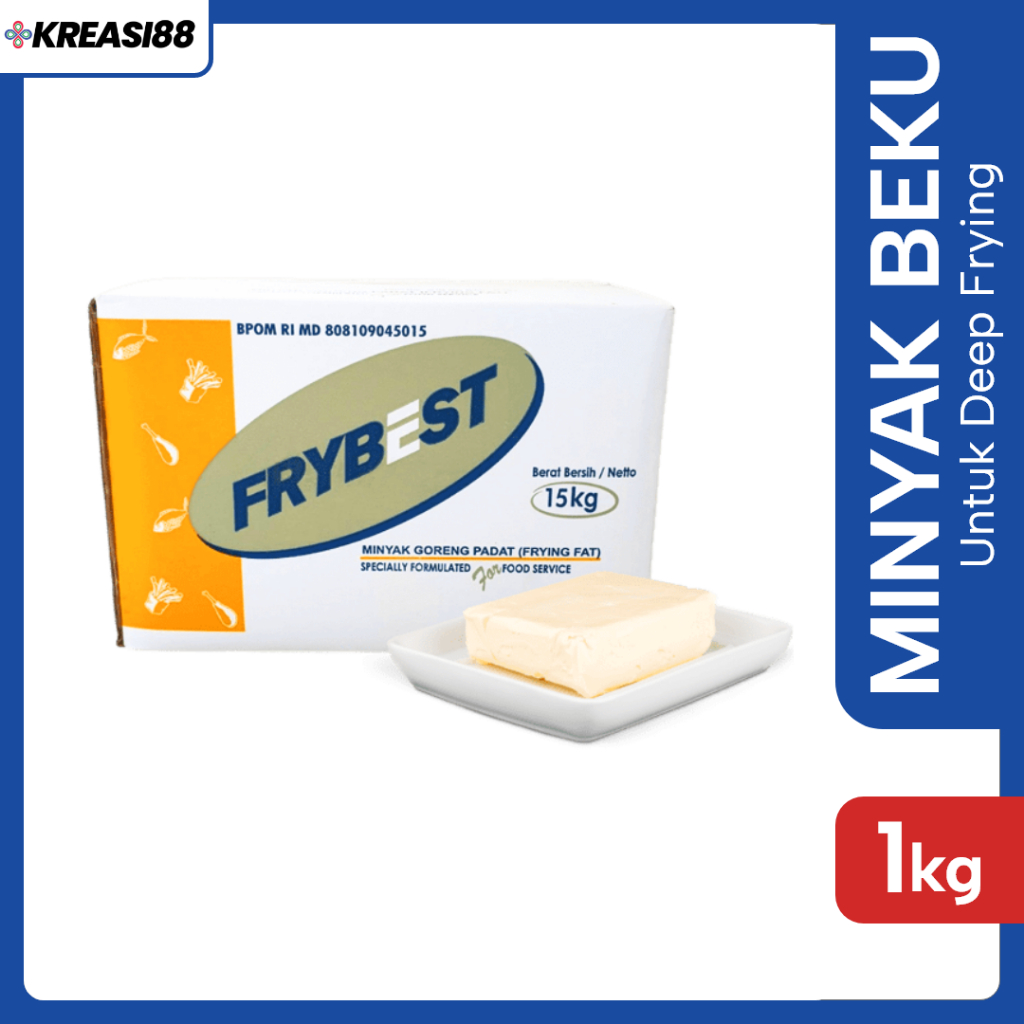 

MINYAK GORENG PADAT 1KG FRYBEST / MINYAK PADAT / MINYAK BEKU / FRYING FAT FRYBEST