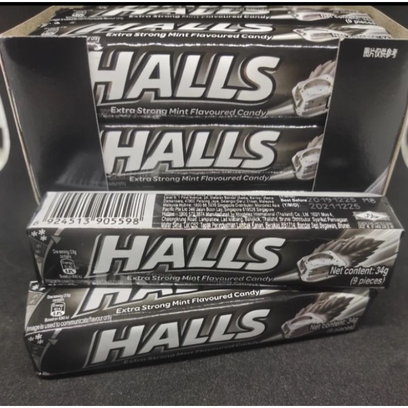 

PERMEN HALLS BLACK