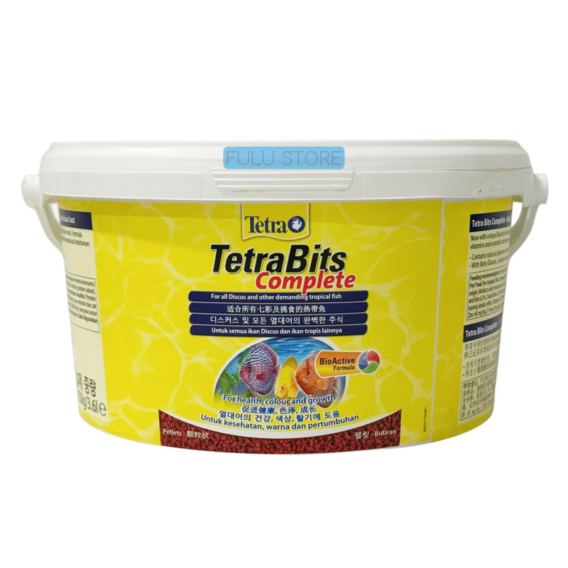 TetraBits Complete 1150gr Makanan Ikan Hias Tetra Bits Bucket 1150 Gram