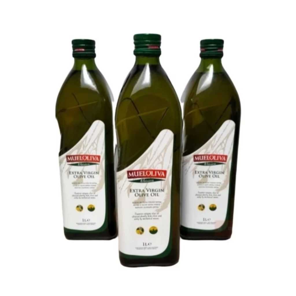 

Minyak Zaitun Mueloliva Extra Virgin Olive Oil 1L - Evoo Premium Spain