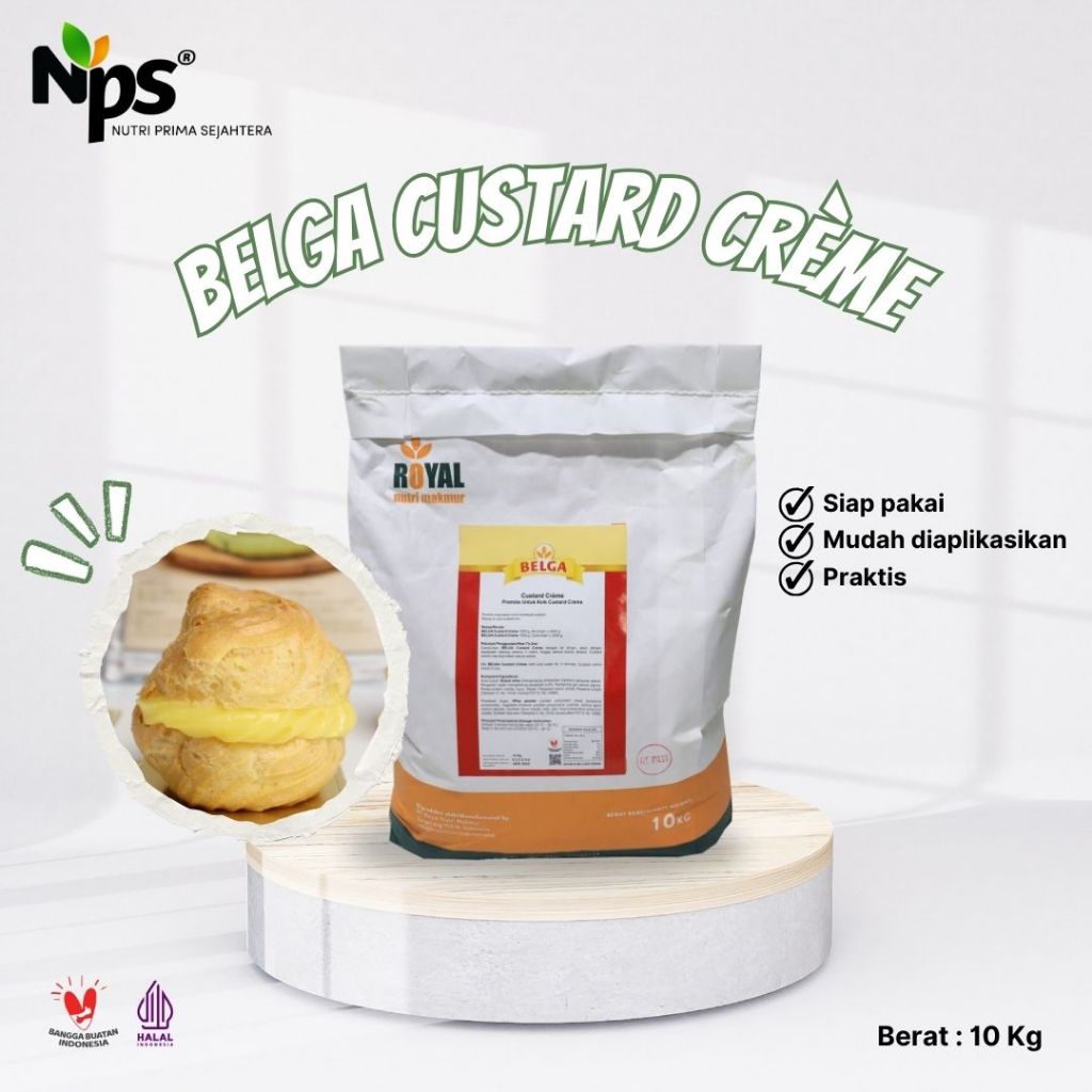 

BELGA Custard Crème / Tepung Premix Custard Crème