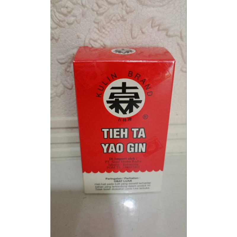 TIEH TA YAO GIN Betadine cina obat luka,memar, keseleo