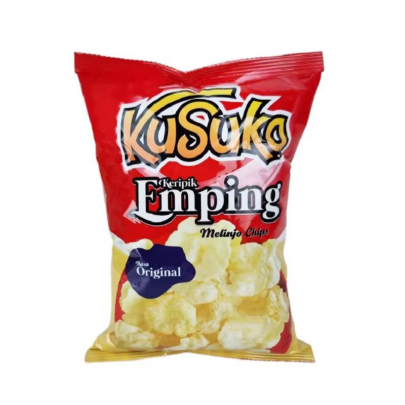 

Kusuka Keripik Emping 40 gr snack rasa original