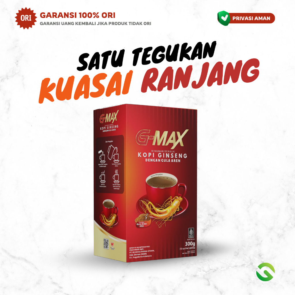 

Kopi Ginseng Gula Aren - Stamina & Tenaga Ekstra untuk Pria