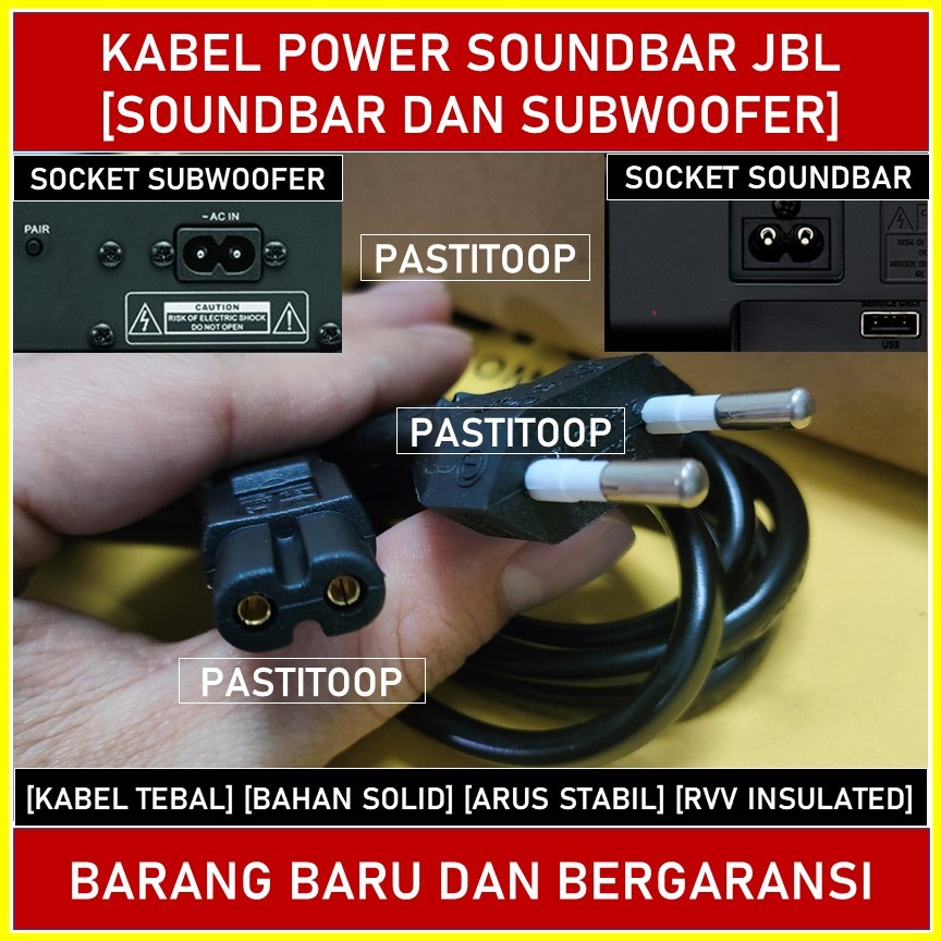 Kabel power soundbar jbl sb150 sb160 sb170