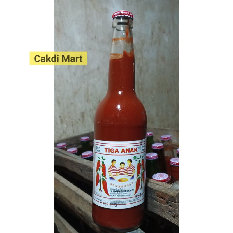 

Saus Sambal/Sambel pedas botol kaca 620ml