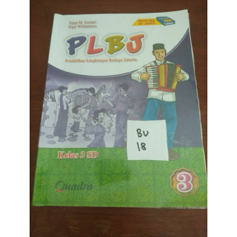 

PLBJ PENDIDIKAN LINGKUNGAN BUDAYA JAKARTA KELAS 3 SD(BU18)