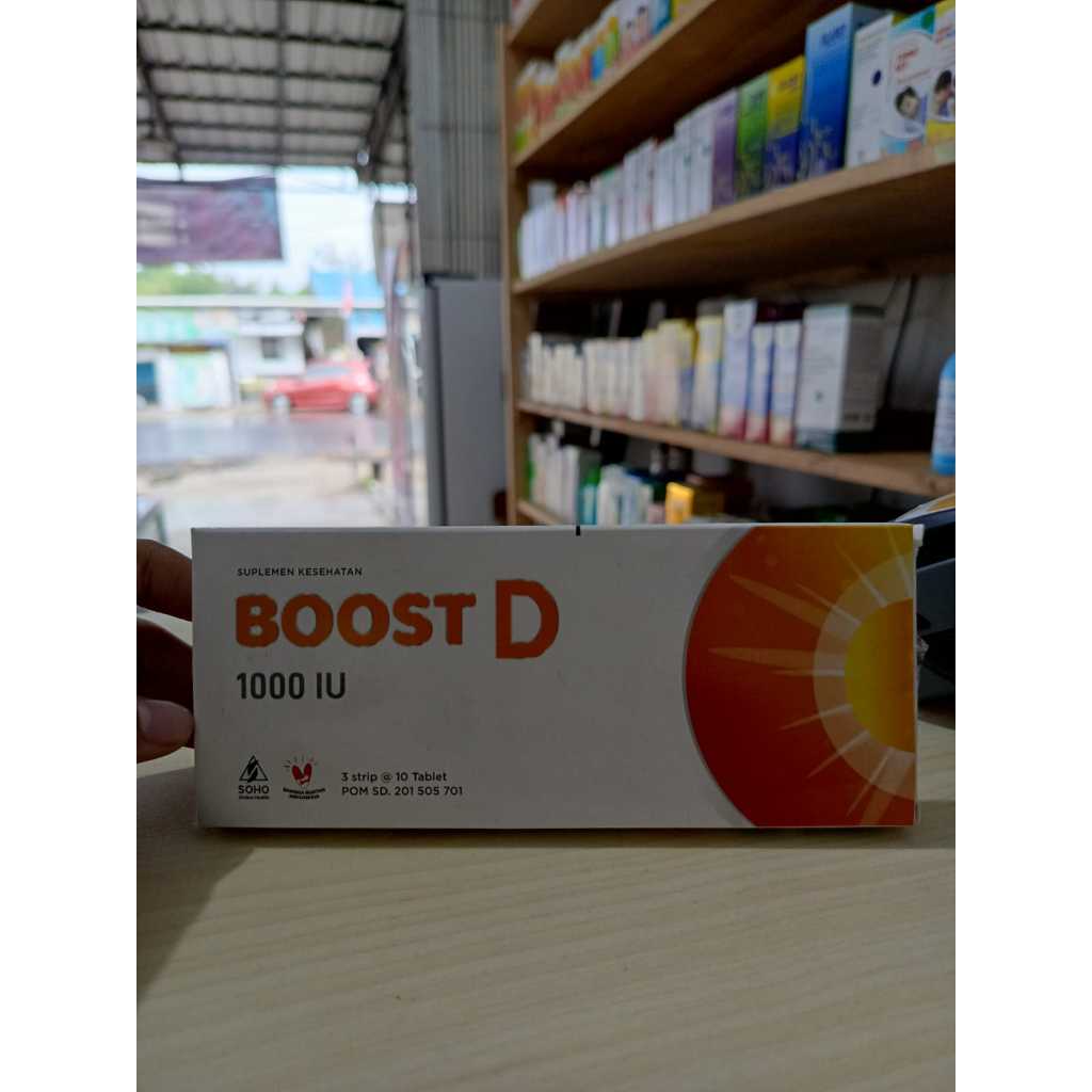 BOOST D STRIP 10 TABLET VITAMIN D3