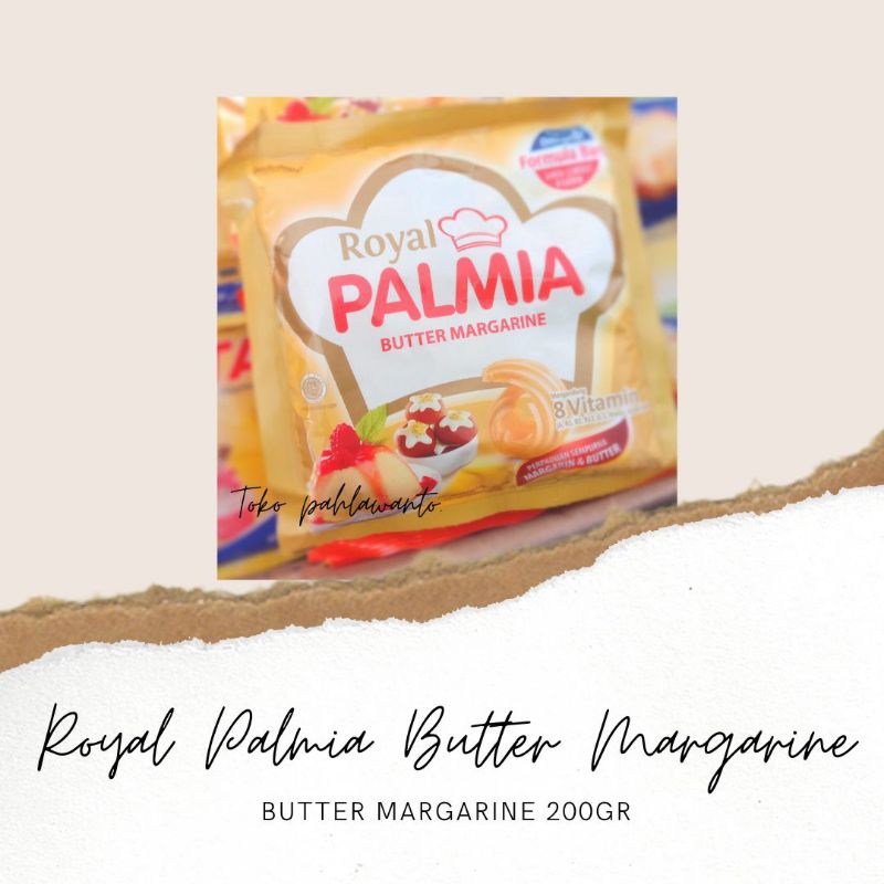 

Royal Palmia Butter Margarin 200gr [TOKO PAHLAWANTO]