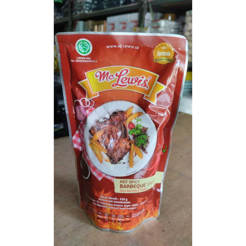 

MC LEWIS Hot spicy barbeque sauce