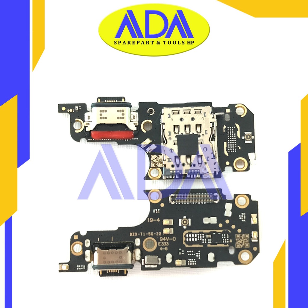 FLEXIBLE PAPAN CAS VIVO T1 5G  PAPAN KONEKTOR CAS / CHARGER + MIC