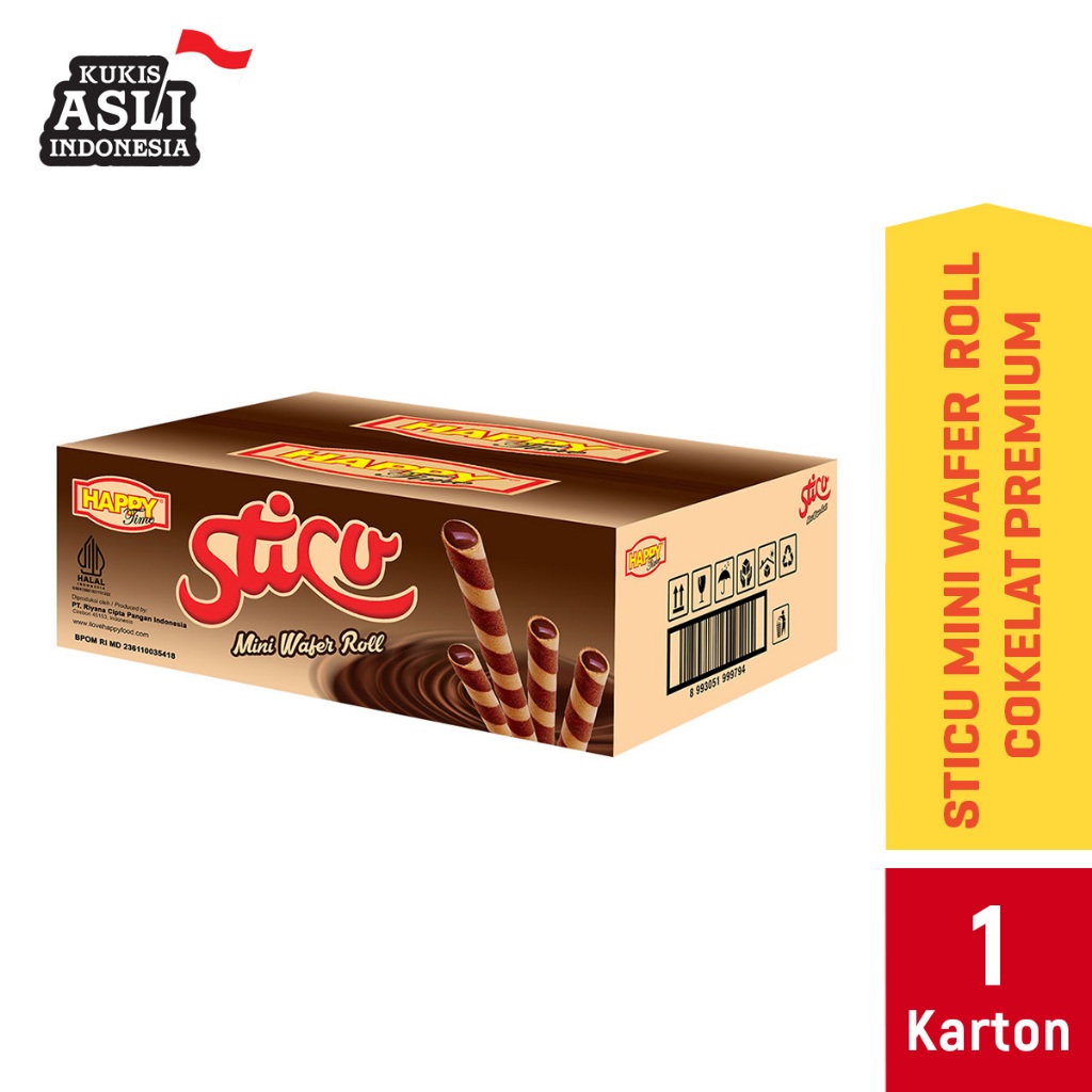 

Happy Time Astor Sticu Mini Wafer Roll Premium (1 Karton Isi 30 Toples)