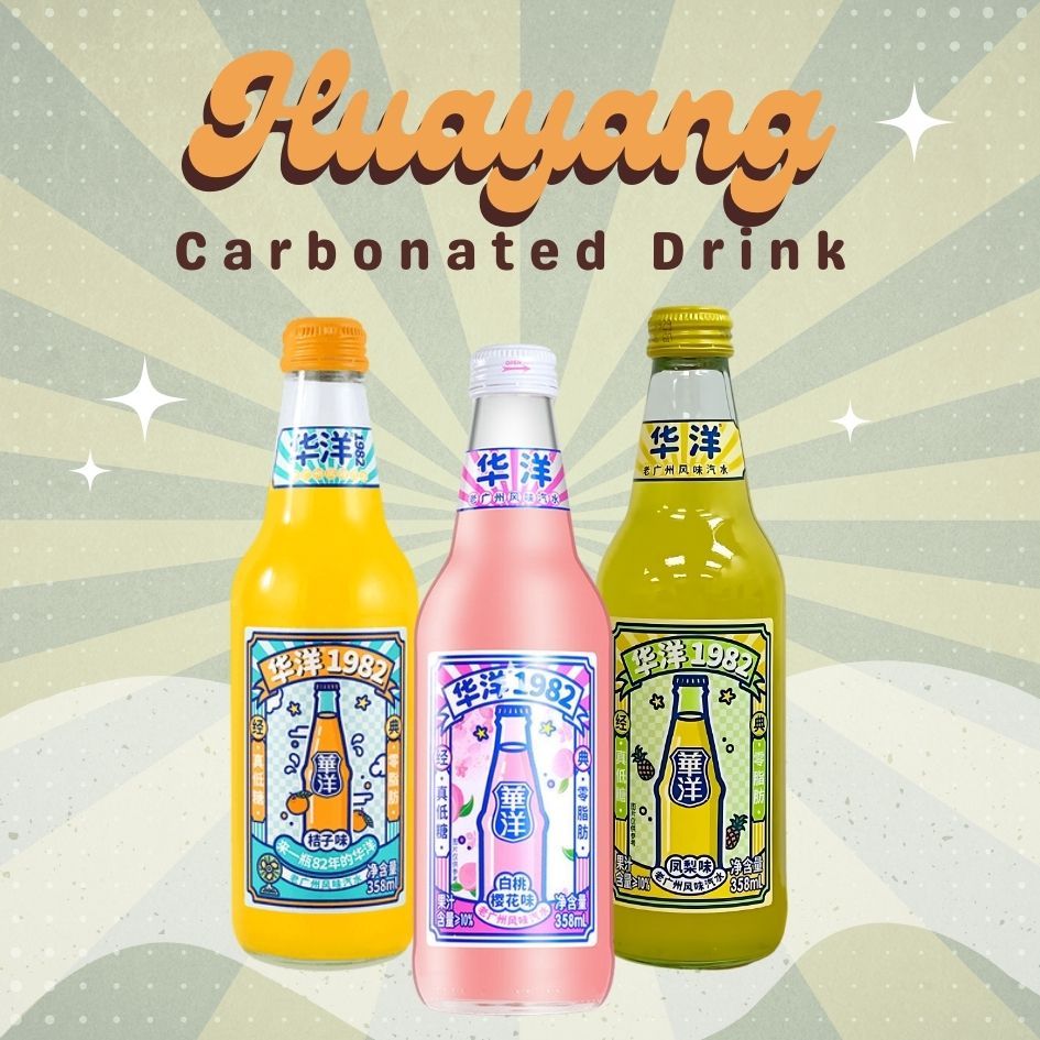 

Huayang Carbonated Drink Flavored 358ml