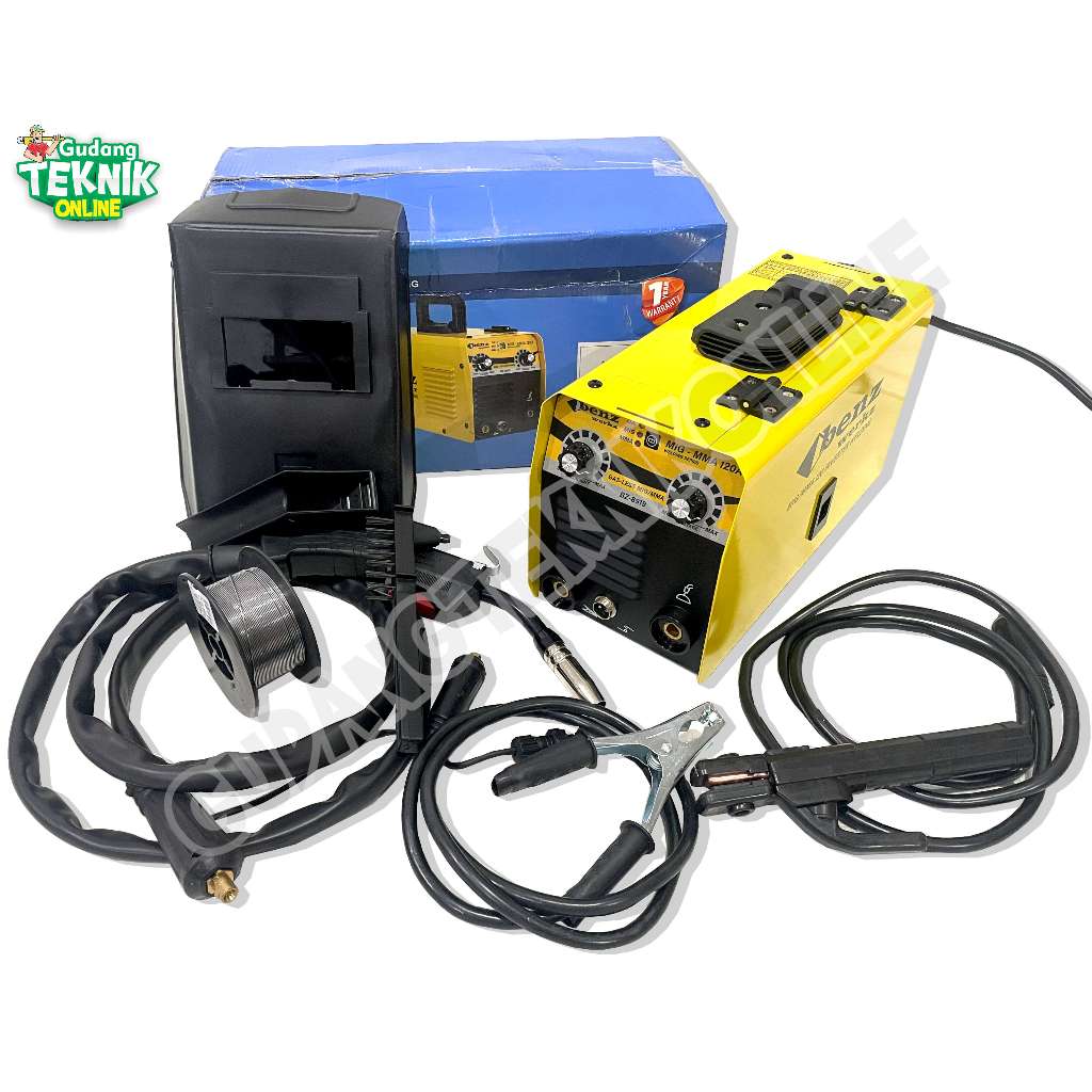 Mesin Las MIG 120 BENZ BZ8919 / Travo Las Inverter 120A - Trafo Mesin Las Listrik MIG 120 BZ 8919 BE