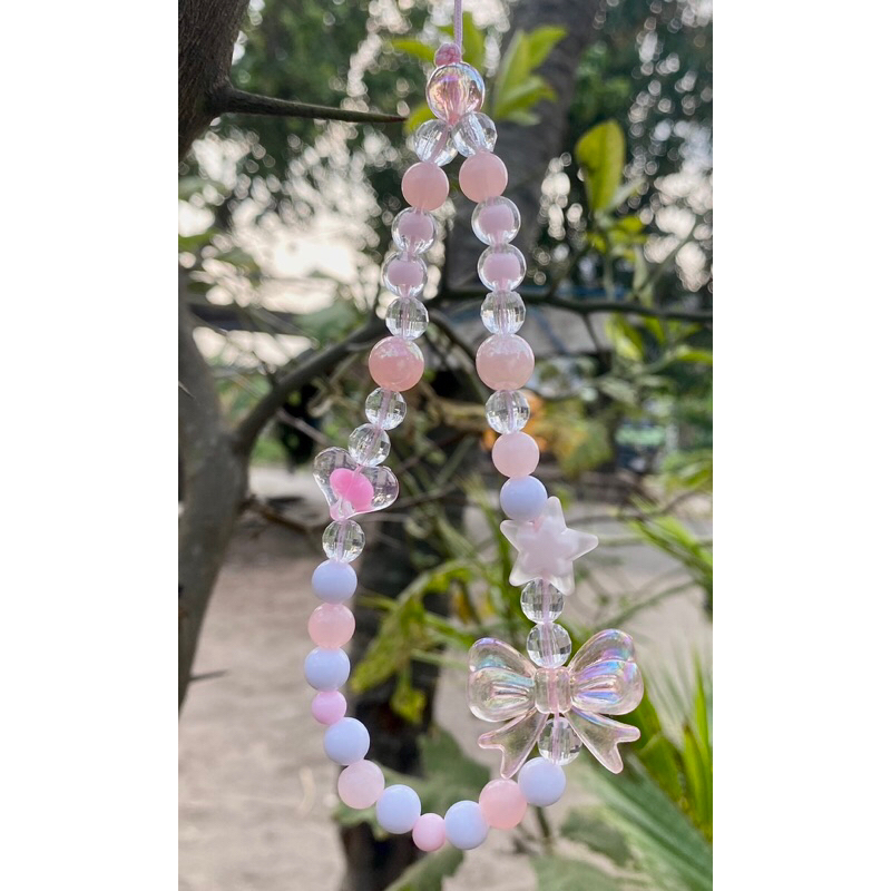 Phone Strap Murah • Strap HP • Gantungan Tali Manik-manik Handmade Aksesoris lucu cantik beads murah