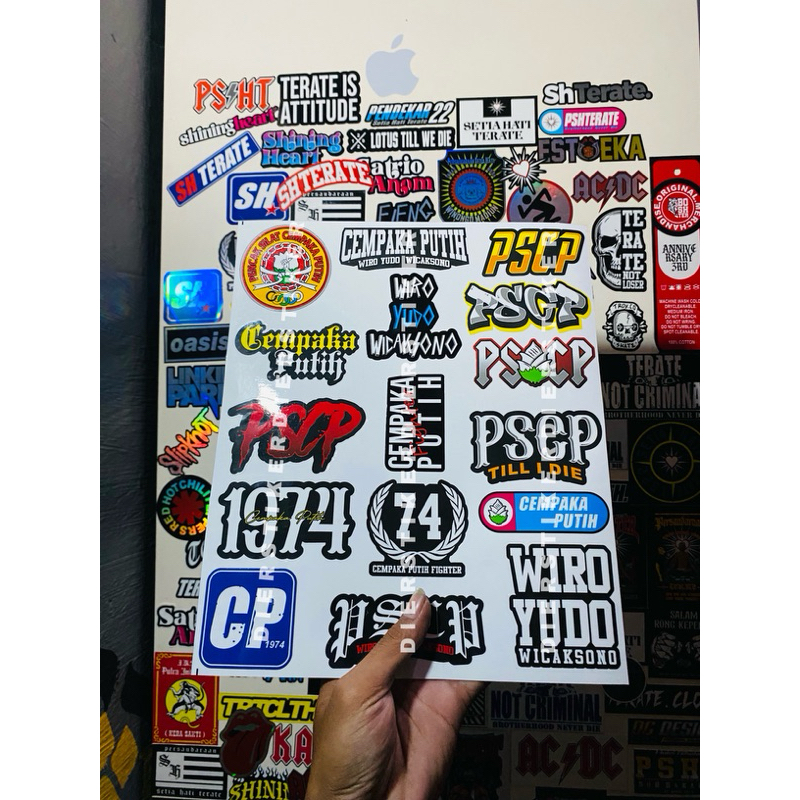 STIKER PSCP TERBARU GLOSY