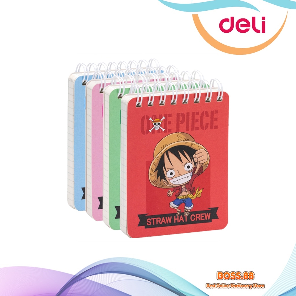 

NOTES SPIRAL / BUKU CATATAN SPIRAL DELI A7 EN-005 ONE PIECE (1 PCS)