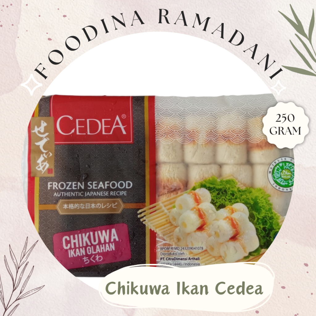 

CHIKUWA Ikan Olahan - Cedea [ 250gr ] Harga Per BKS