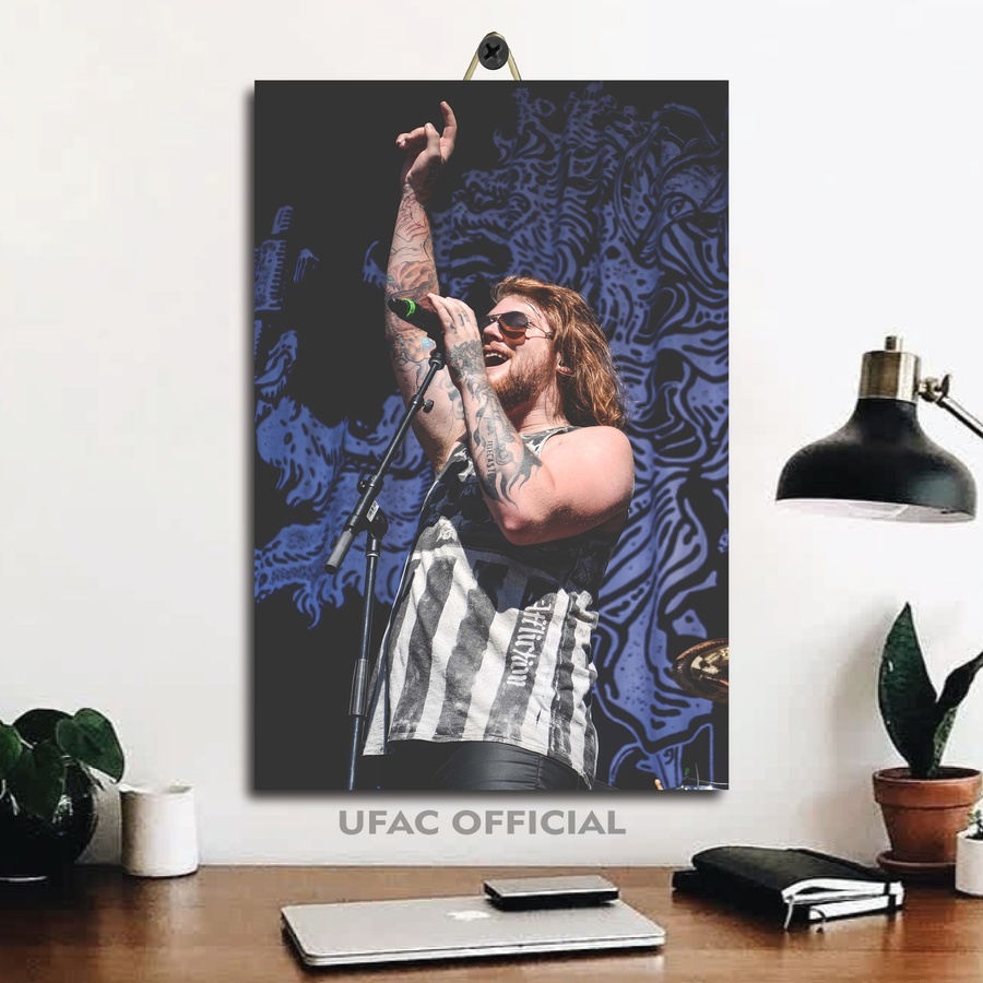 Hiasan Dinding Band Asking Alexandria | Pajangan Kamar Cowok | Dekorasi Dinding 3D |JCG/WGYFG
