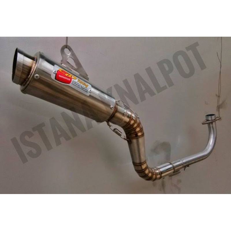 knalpot mio beat vario n max aerox jupiter vega KNALPOT RACING STANLIS CLD  #KNALPOT RACING STANLIS 