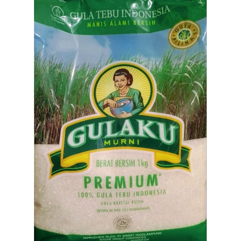 

Gula Pasir GULAKU kemasan 1 kg