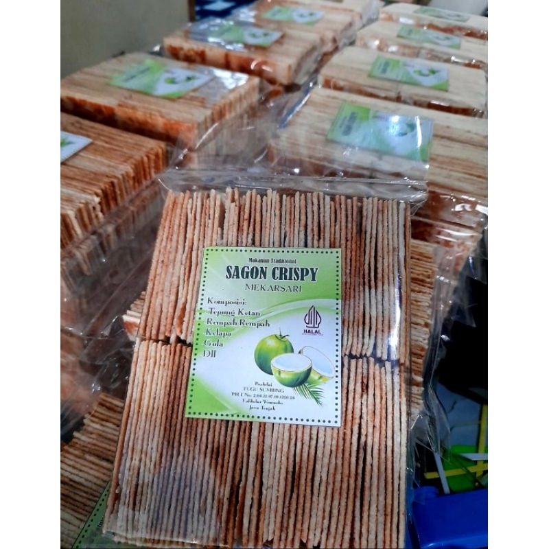 

Sagon Krispy Camilan tradisional khas Wonosobo Enak dan Gurih