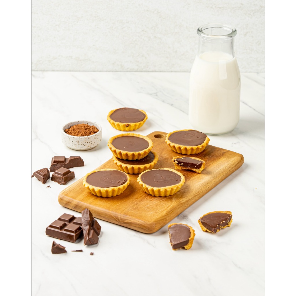 

Pie susu Cokelat 6 pcs | Pai susu | Camilan | Kue kering | coklat