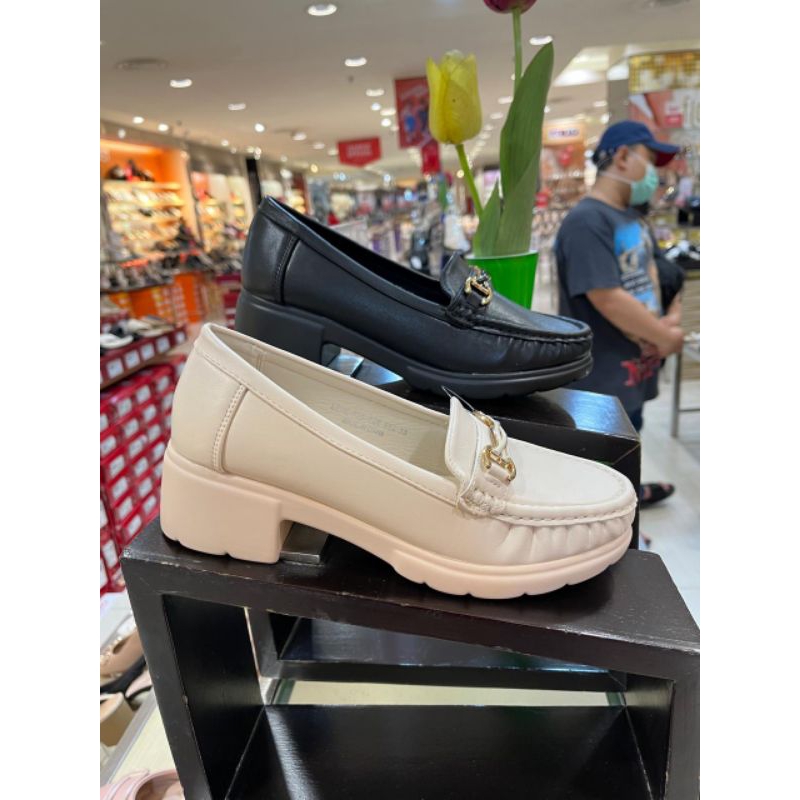 FLD sepatu wanita wedges hak 5cm comfort ringan