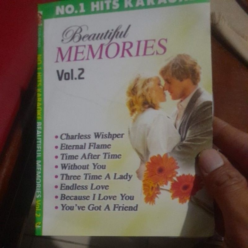 vcd original no 1 hits karaoke beautiful memeories vol 2