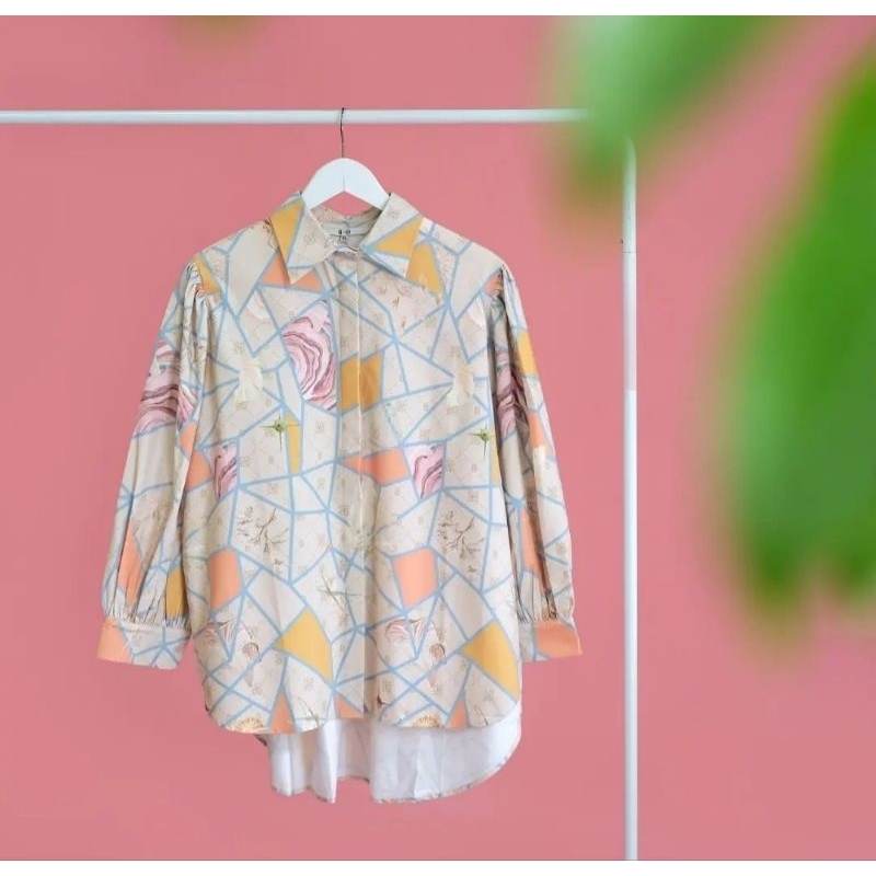 SALE ASTERA TOP RIA MIRANDAXBUTTONSCARVES