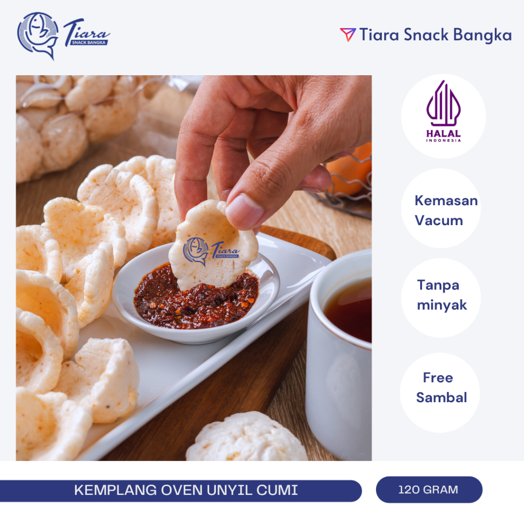 

Kemplang Krupuk Oven Unyil Cumi Asli Bangka by Tiara Snack Bangka