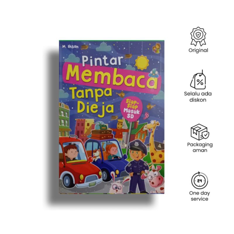 Buku Anak - Pintar Membaca Tanpa Dieja