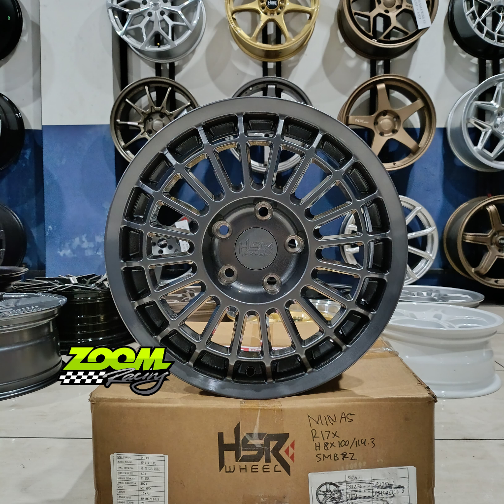 Velg Mobil HSR Futbuls Ring 16 Velg Racing Innova, Xpander, Terios, Rush, Camry, Civic, Alphard