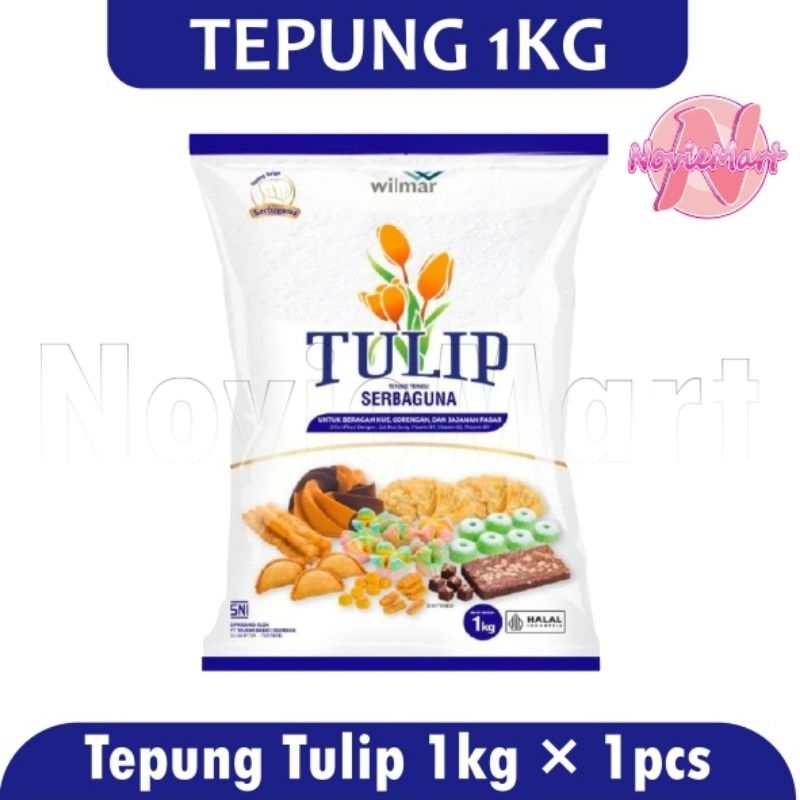 

Tulip Tepung Terigu Serbaguna Kemasan 1kg