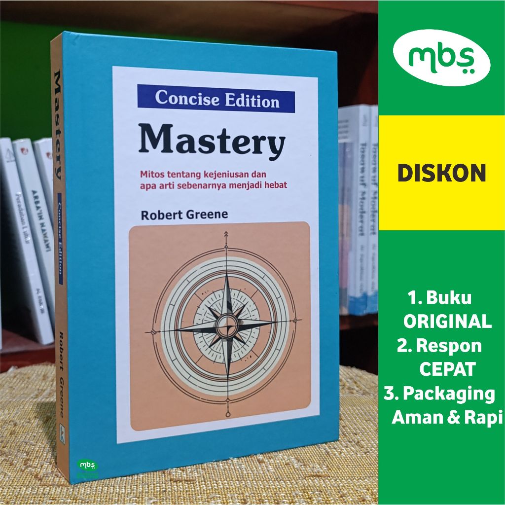 BUKU MASTERY (CONCISE EDITION) - Mitos Tentang Kejeniusan dan Apa Arti Sebenarnya Menjadi Hebat - Ro