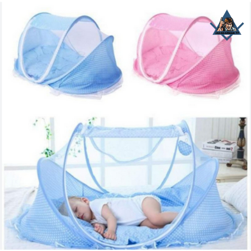 Kelambu Klambu Jaring Tempat Tidur Anak Bayi Pelindung Nyamuk Kelambu Cantik Portable