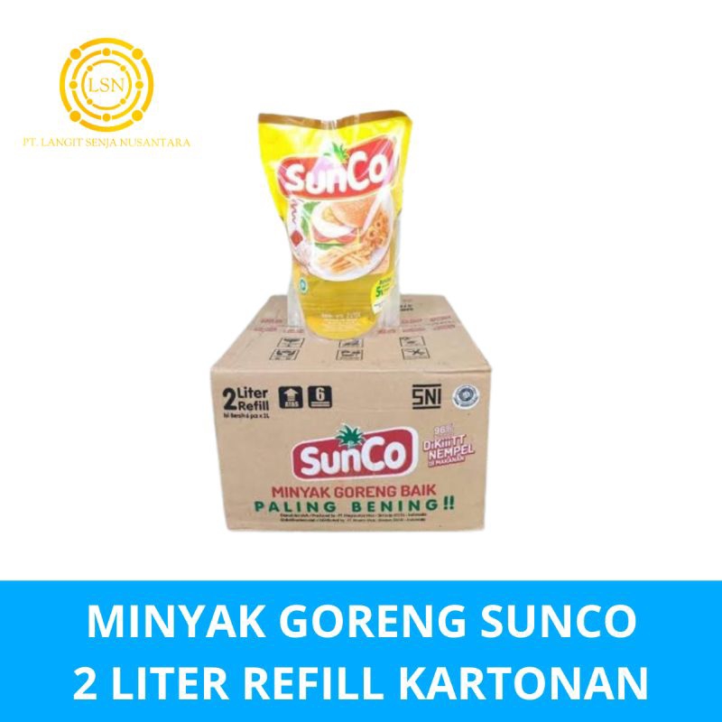

Minyak Goreng Sunco 2 Liter 1 Karton