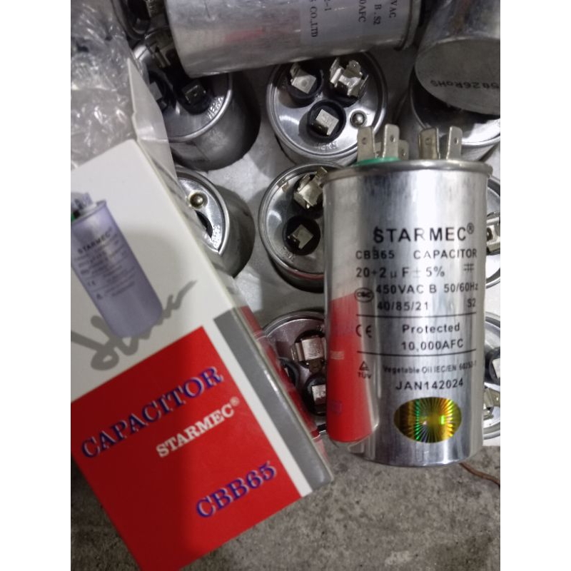 KAPASITOR STARMEC / CAPACITOR STARMEC AC 20+2UF + 5%